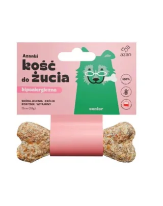 AZANKI Os pentru caini maturi Senior 12cm