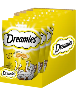 Recompense DREAMIES cu branza 6x60 g pentru pisici