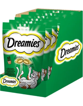 DREAMIES 6x60 g recompense cu iarba pisicii