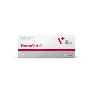 VET EXPERT Hemovet, supliment sistem cardio-vascular câini, comprimate VET EXPERT Hemovet, XS-XL, supliment sistem cardio-vascular câini, cutie, 60 comprimate