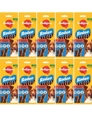 Recompense PEDIGREE Rodeo 10x122 g cu vita, pentru caini