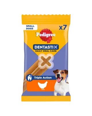 PEDIGREE DentaStix baton dentar caini talie mica 7 buc - 110g