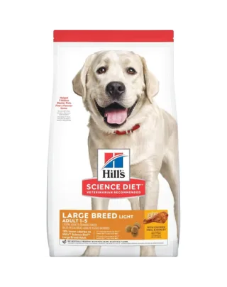 HILL'S Science Plan Adult Light Large 14 kg hrana uscata, light pentru caini de talie mare, cu pui