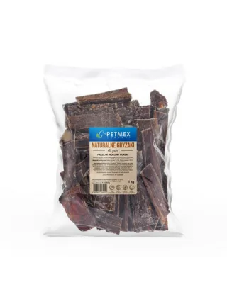 Recompense pentru caini PETMEX Esofag de vita plat 1kg