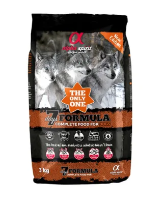 ALPHA SPIRIT The only one 7 days Mancare uscata caine 3 kg
