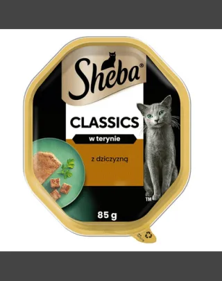 SHEBA Classics 85 g hrana umeda pisici adulte, cu vanat in terina