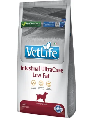FARMINA Vet Life Dog Intestinal Ultra Care Low Fat 10 kg hrana dietetica pentru caini cu probleme intestinale