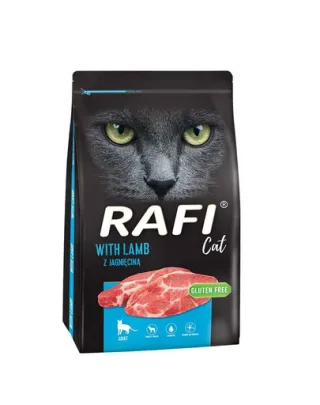 RAFI Cat hrana pisica, cu miel 7 kg