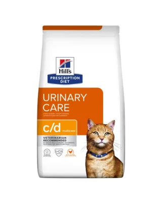 HILL'S Prescripition Diet Feline c/d Multicare hrana pisici pentru sanatatea tractului urinar 8 kg