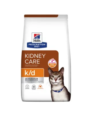 HILL'S Prescription Feline Diet k/d Hrana pisici cu afectiuni renale 8 kg
