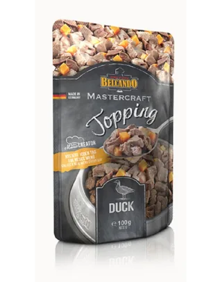 BELCANDO Mastercraft Topping rata si ignama 24x100 g plic hrana caine