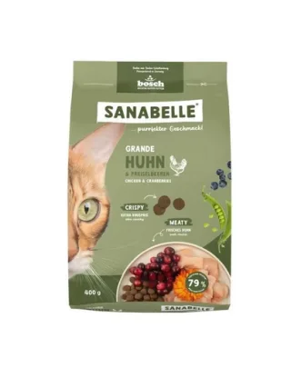 SANABELLE Grande 400 g hrana pisici rase mari, cu pui