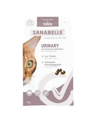 SANABELLE Urinary hrană pentru pisici cu sistem urinar sensibil, 2 kg