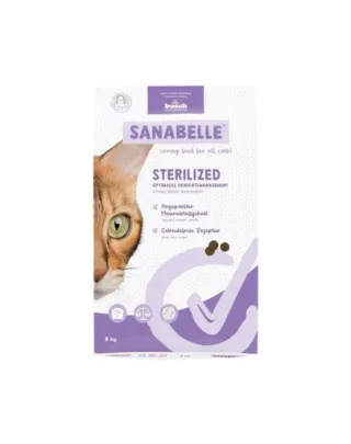 SANABELLE Sterilized 8 kg hrană pentru pisici sterilizate