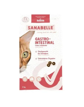 SANABELLE Gastrointestinal 2 kg hrană pentru pisici cu probleme intestinale
