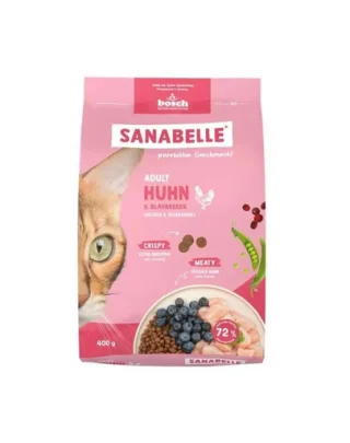 SANABELLE Adult 400 g hrană cu pui pentru pisici adulte
