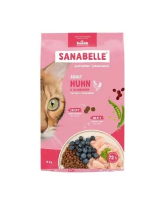 SANABELLE Adult 8 kg hrană cu pui pentru pisici adulte