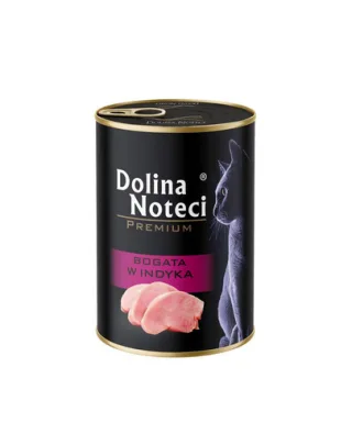 DOLINA NOTECI Premium Bogată în curcan hrană pisică adultă 400 g