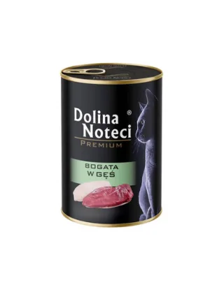 DOLINA NOTECI Premium Bogată în gâscă hrană pisici adulte 400 g