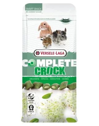 VERSELE-LAGA Crock Complete Herbs Recompense pentru iepuri si rozatoare, cu ierburi 50 g