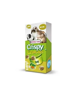 VERSELE-LAGA Crispy Crunchies Hay Recompense pentru rozatoare, din fan 75 g
