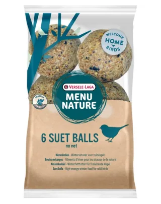 VERSELE-LAGA Menu Nature 6 bile grase pentru pasari, fara plasa 540g