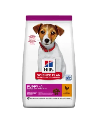 HILL'S Science Plan Canine Puppy Small &amp; Mini Hrana uscata catei talie mica, cu pui 6 kg