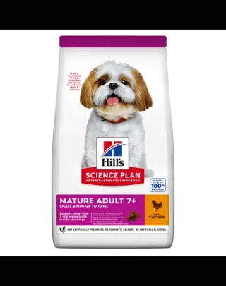 HILL'S Science Plan Canine Mature Adult 7+ Small &amp; Mini Hrana caini seniori, cu pui 6 kg