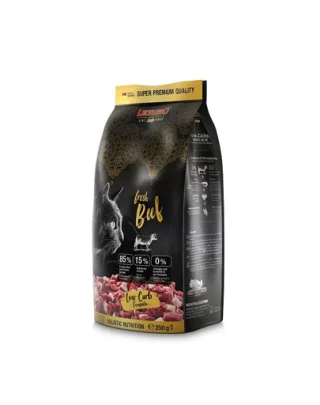 LEONARDO Fresh Beef&amp;Poultry Hrana uscata pisici adulte, cu vita si pasare 250 g