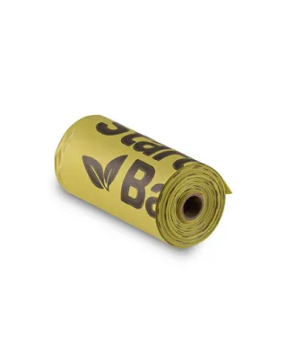 STARCH BAG Saci biodegradabili pentru caini 1 rola, verde