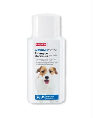 BEAPHAR Vermicon șampon antiparazitar câini 200 ml