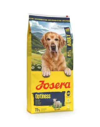JOSERA Adult Optiness 12,5 kg hrană miel și orez câini talie medie și mare