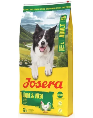 JOSERA Light &amp; Vital 12,5 kg hrană controlul greutății câini adulți