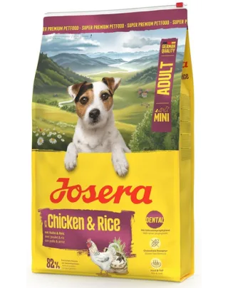 JOSERA Mini Adult Chicken Rice 10 kg hrană câini talie mică