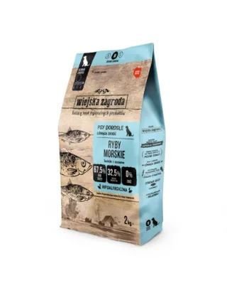 WIEJSKA ZAGRODA Hrana caine, cu peste oceanic M 2kg