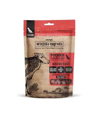 WIEJSKA ZAGRODA Recompense caine, carne de vita 100 g