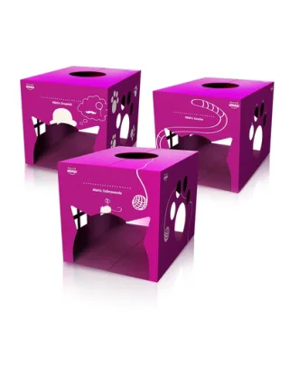 WHISKAS Casa din carton pentru pisici