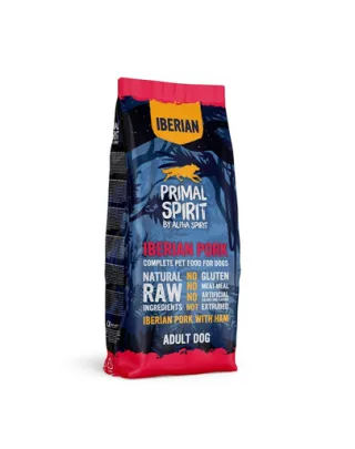 PRIMAL SPIRIT Iberian Adult Pork&amp;Ham 12kg hrana caini adulti, porc si sunca
