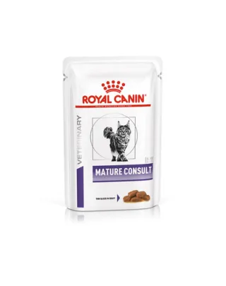 ROYAL CANIN VHN Cat Mature Consult 12 x 85g hrana umeda dietetica pentru pisici cu varsta peste 7 ani
