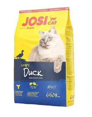 JOSERA JosiCat crispy duck 650g Hrana uscata pisici, cu rata