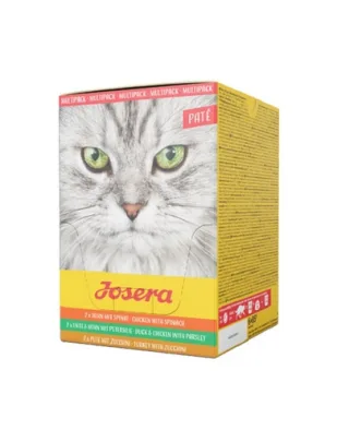 JOSERA Multipack Pate 6x85 g Hrana umeda pisici, pateu mix sortimente