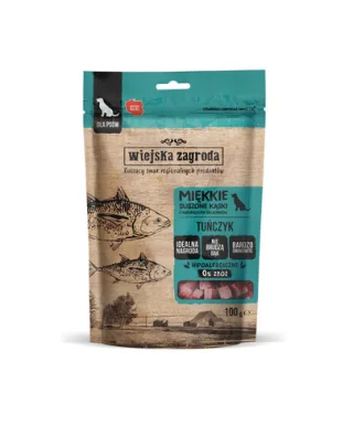 WIEJSKA ZAGRODA Ton delicatesă pentru câini 100 g