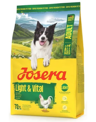 JOSERA Light Vital 3kg hrană câini adulți controlul greutății