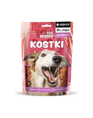PAN MIĘSKO Cuburi de Miel Gustare pentru câini 100 g