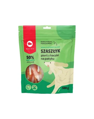 MACED Batoane pentru caine, cu piept de rata 500 g
