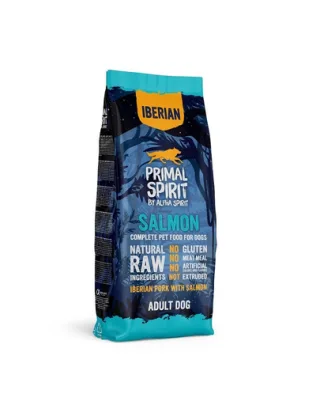PRIMAL SPIRIT Iberian Adult Salmon 2x12kg cu somon hrană câini