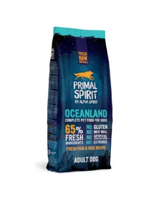 PRIMAL SPIRIT Oceanland hrană câini 2x12 kg semi-moale cu pește