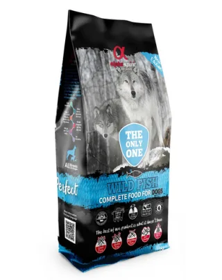 ALPHA SPIRIT Wild Fish hrană monoproteică cu pește 2x12 kg pentru câini