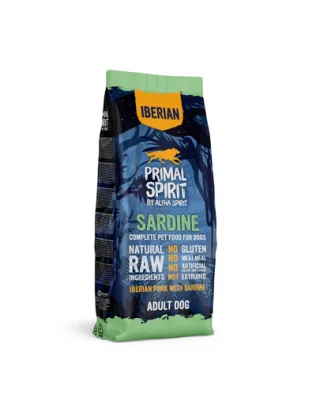 PRIMAL SPIRIT Iberian Adult Sardine hrană câini 2x12kg cu sardine