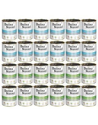 DOLINA NOTECI Mix conserve câini 24x800g miel și vânat